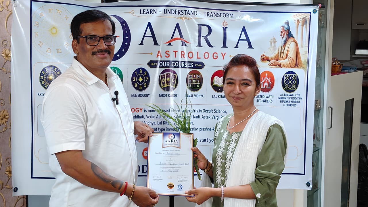 Numerology Batch 2025 - Certificate 1
