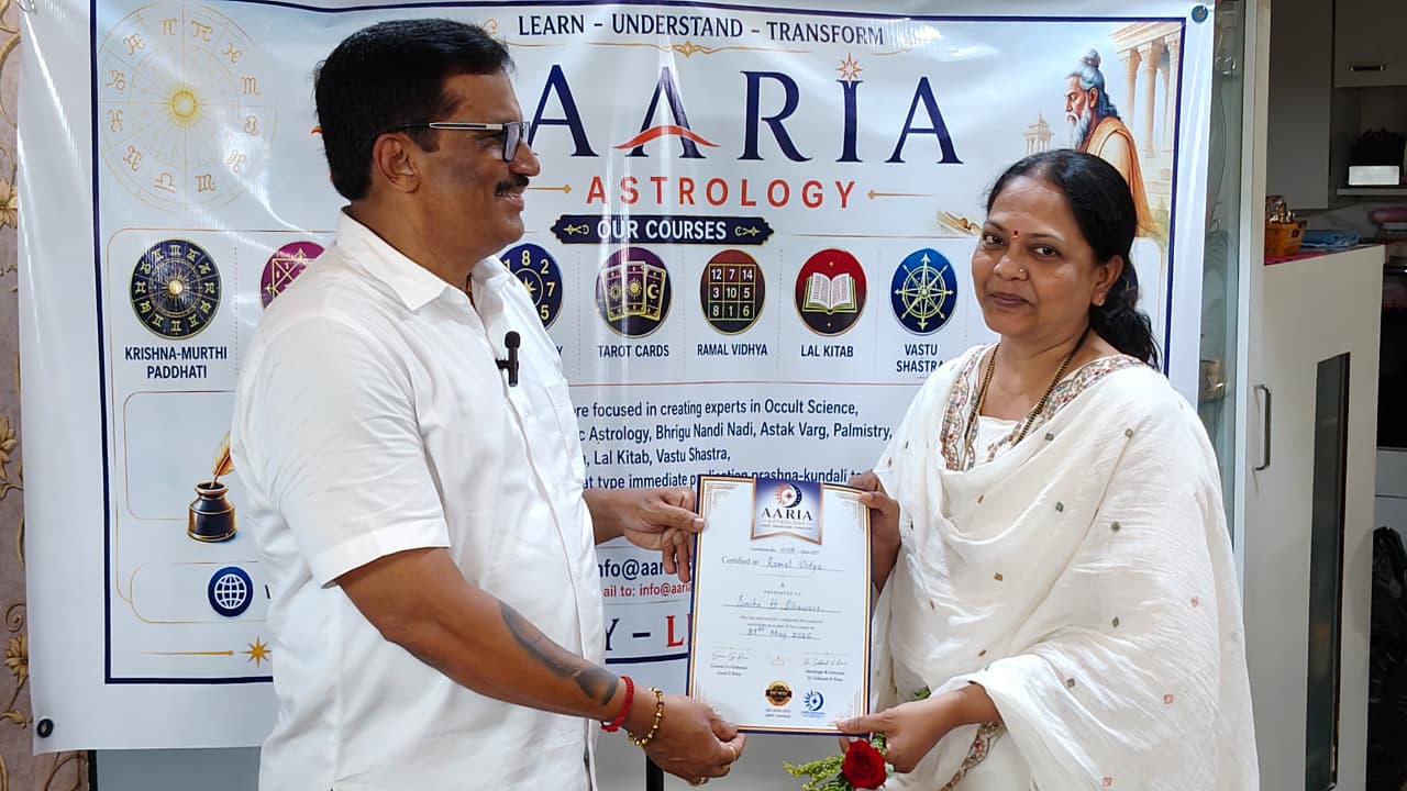 Numerology Batch 2025 - Certificate 2